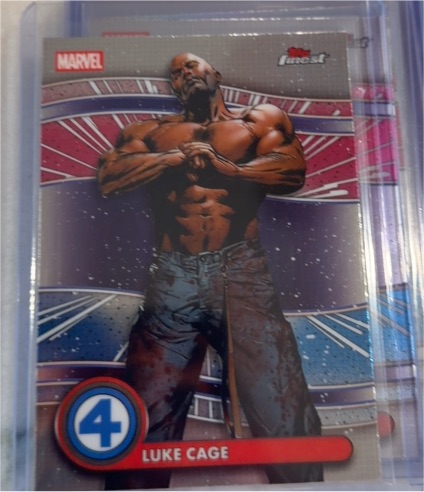 2026 Topps Finest Fantastic Four #068 Luke Cage — front