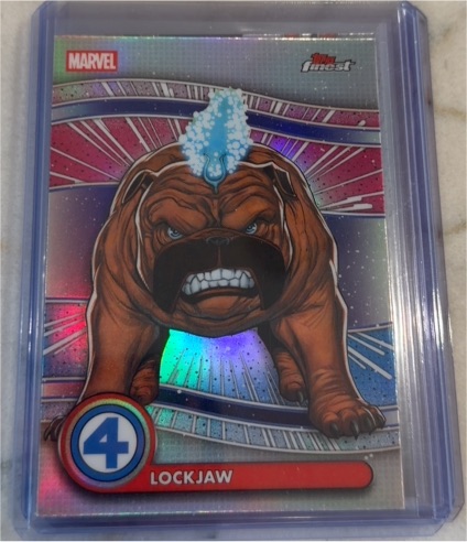 2026 Topps Finest Fantastic Four #067 Lockjaw — front