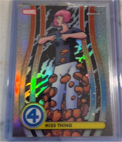 2026 Topps Finest Fantastic Four #029 Miss Thing — front