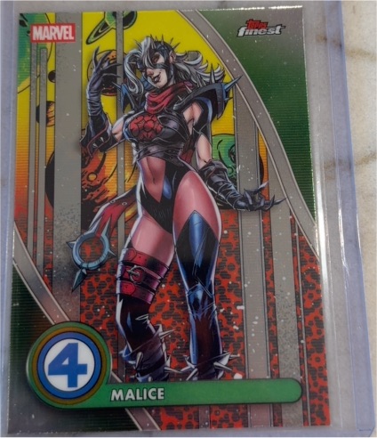 2026 Topps Finest Fantastic Four #95 Malice — front