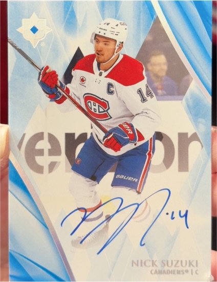 2022-23 Upper Deck SP Authentic #14 Nick Suzuki — front