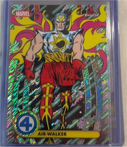 2026 Topps Finest Fantastic Four #BL-007 Air-Walker — front
