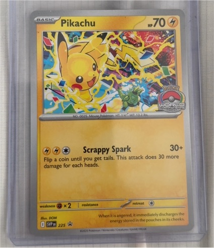 2025 Pokémon #225 Pikachu — front