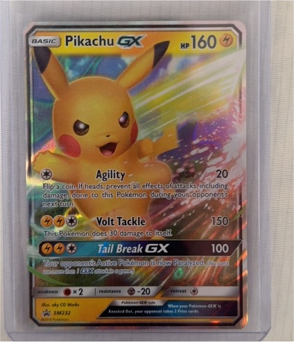2019 Pokémon SM232 Pikachu GX — front