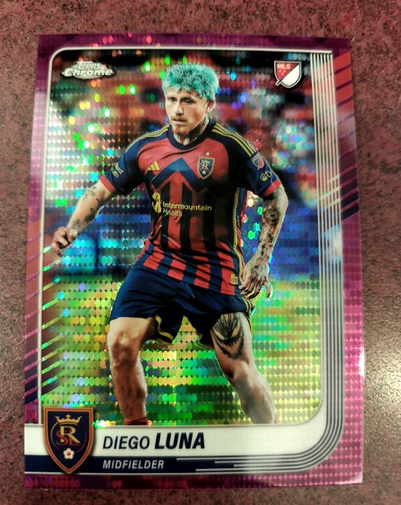 2025 Topps Chrome MLS #149 Diego Luna — front
