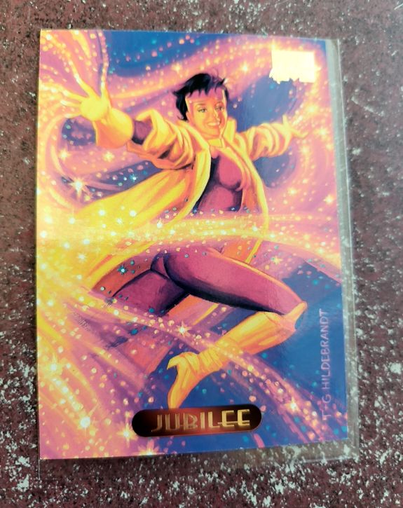 1994 Fleer Marvel Masterpieces #58 Jubilee — front