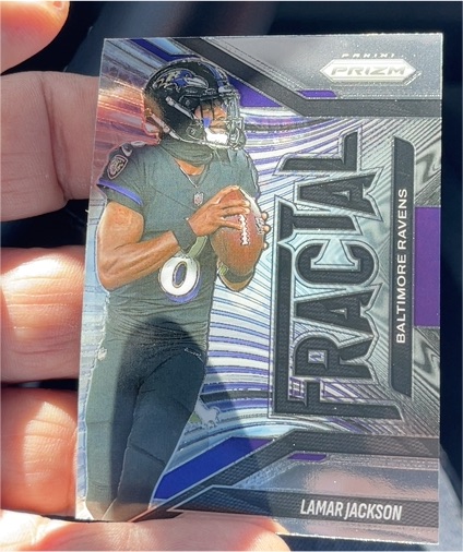 2025 Panini Prizm #2 Lamar Jackson — front
