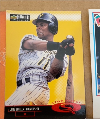 1994 Collector's Choice Starquest #S-Q Jose Guillen — front