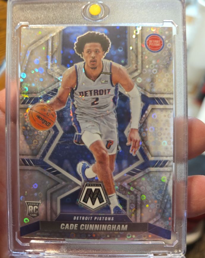 2021-22 Panini Mosaic #203 Cade Cunningham — front