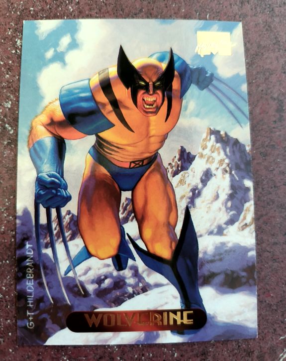 1994 Fleer Marvel Masterpieces #137 Wolverine — front