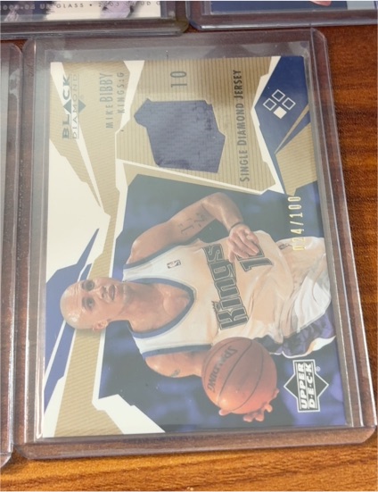 2003 Upper Deck Black Diamond #BD-ST Mike Bibby — front