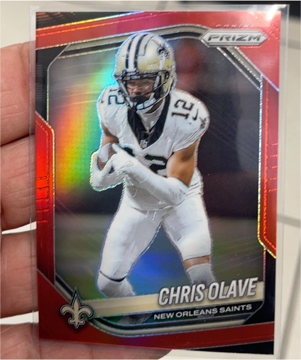 2024 Panini Prizm #206 Chris Olave — front