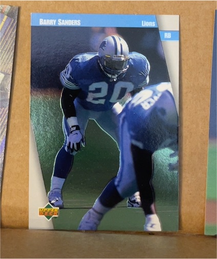1998 Upper Deck Collector's Edge Odyssey #237 Barry Sanders — front
