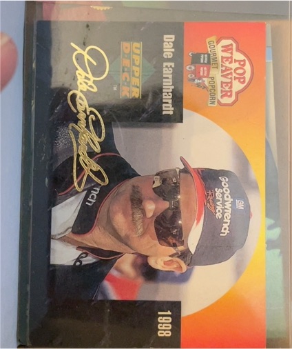 1998 Upper Deck Pop Weaver #PW2 Dale Earnhardt — front