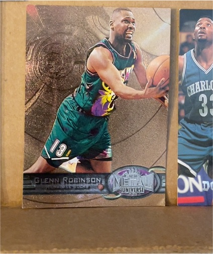 1997-98 Skybox Metal Universe #114 Glenn Robinson — front
