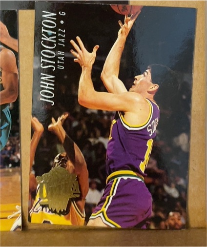 1994-95 Fleer Ultra #189 John Stockton — front
