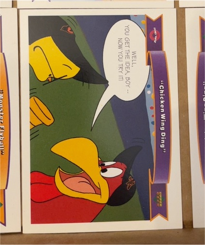 1991 Upper Deck Comic Ball 2 #122 Chicken Wing Ding Foghorn Leghorn — front