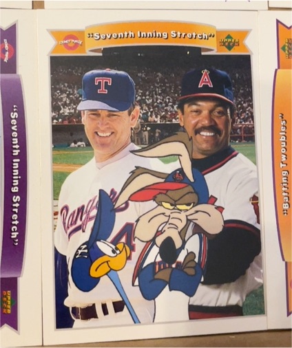 1991 Upper Deck Comic Ball 2 #98 Nolan Ryan / Reggie Jackson — front