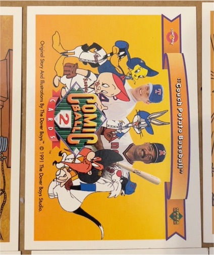 1991 Upper Deck Comic Ball 2 #2 Reggie Jackson — front