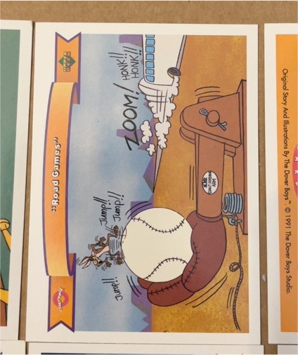1991 Upper Deck Looney Tunes Comic Ball #Road Games — front