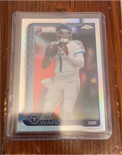 2025 Topps Chrome #314 Cam Ward — front
