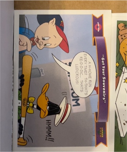 1991 Upper Deck Comic Ball 2 #178 Porky Pig Daffy Duck — front