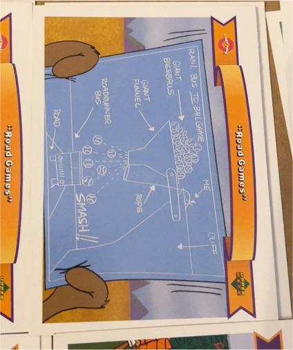 1991 Upper Deck Comic Ball 2 #27 Wile E. Coyote Road Games — front