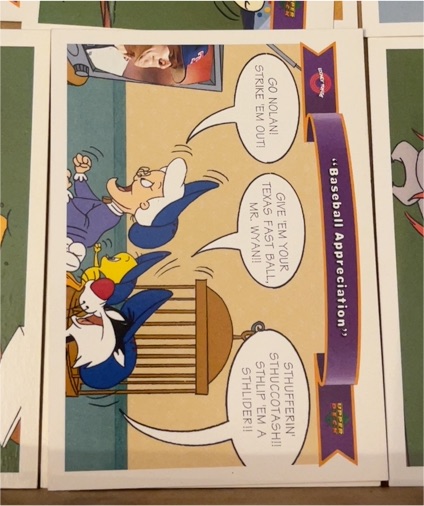 1991 Upper Deck Comic Ball 2 #170 Granny Tweety Bird Sylvester The Cat — front