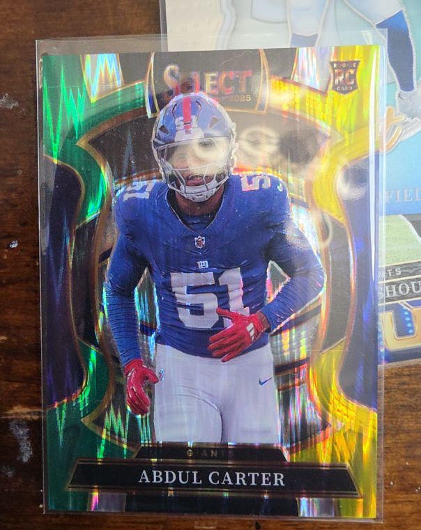 2025 Panini Select #95 Abdul Carter — front