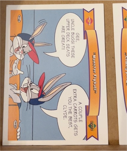 1991 Upper Deck Comic Ball 2 #56 Bugs Bunny Clyde Bunny — front