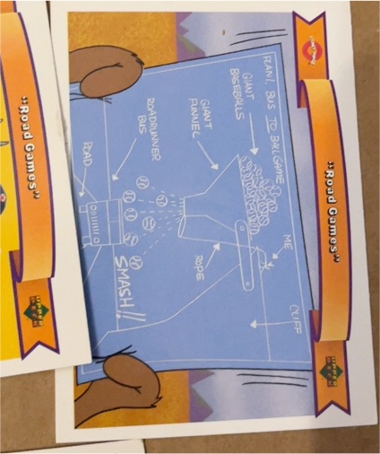 1991 Upper Deck Comic Ball 2 #27 Road Games Wile E. Coyote — front