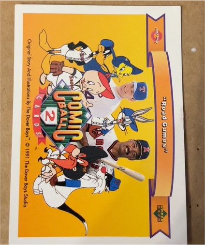 1991 Upper Deck Comic Ball 2 #2 Nolan Ryan Reggie Jackson — front