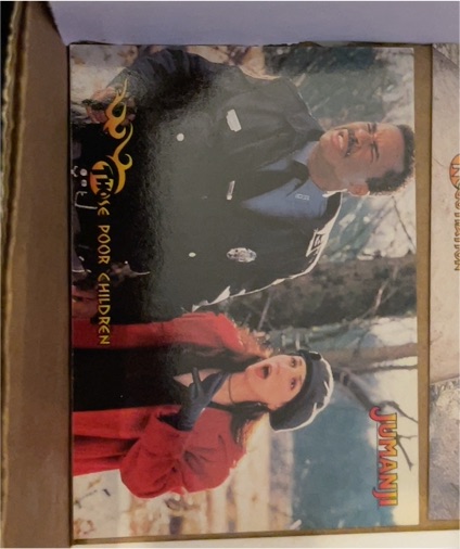 1995 SkyBox Jumanji Trading Card — front