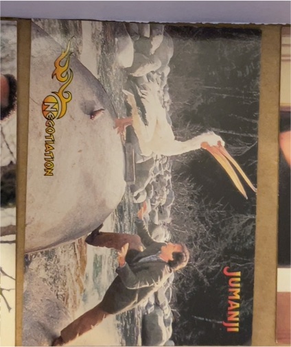 1995 SkyBox Jumanji #44 Negotiation — front