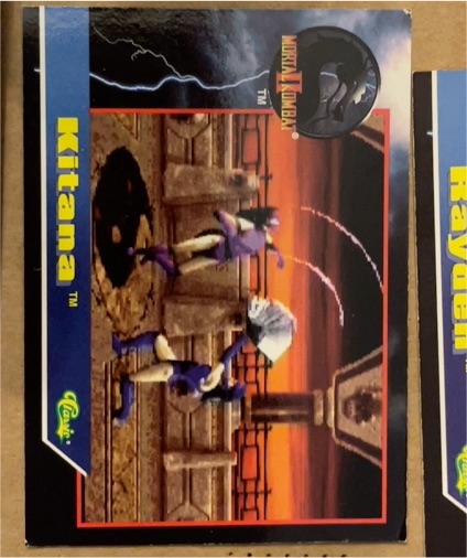 1994 Classic Mortal Kombat II #20 Kitana — front