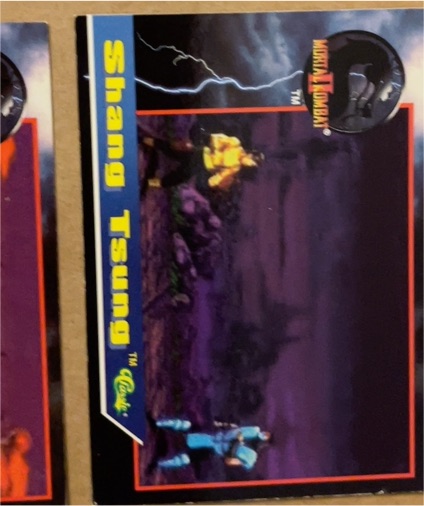1994 Classic Mortal Kombat II #69 Shang Tsung — front