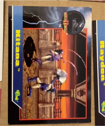 1994 Classic Mortal Kombat II #20 Kitana — front