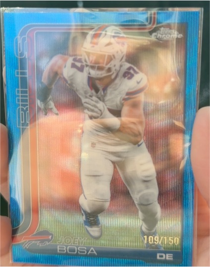 2025 Topps Chrome #36 Joey Bosa — front