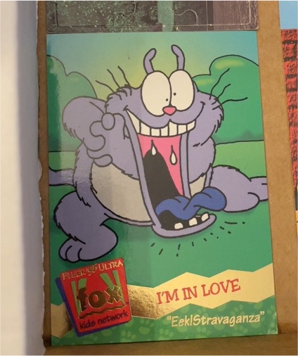 1995 Fleer Ultra Fox Kids Network #125 Eek!Stravaganza I'm in Love — front
