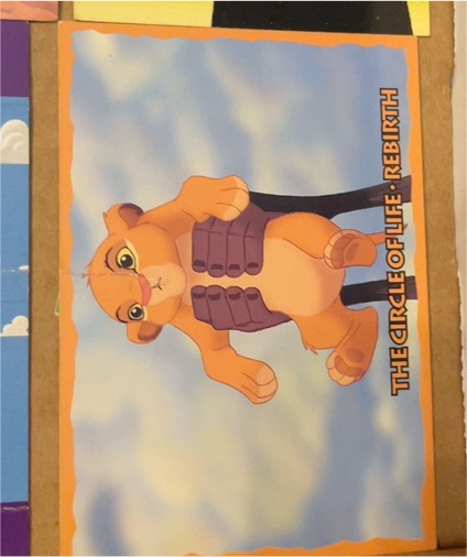 1994 SkyBox The Lion King Series 1 #82 The Circle of Life-Rebirth — front