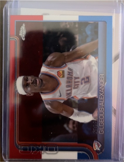 2025-26 Topps Chrome #141 Shai Gilgeous-Alexander — front