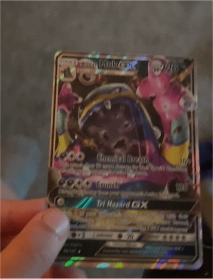 2017 Pokémon SM-Burning Shadows #84 Alolan Muk GX — front