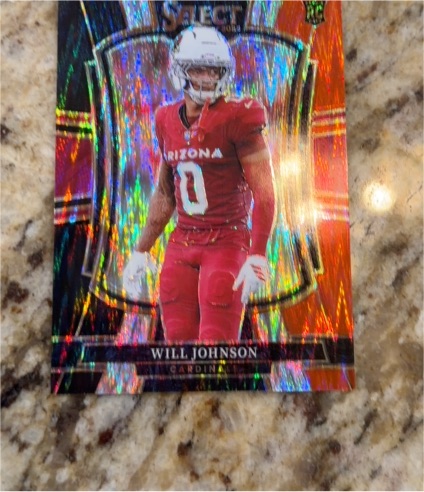 2025 Panini Select #122 Will Johnson — front