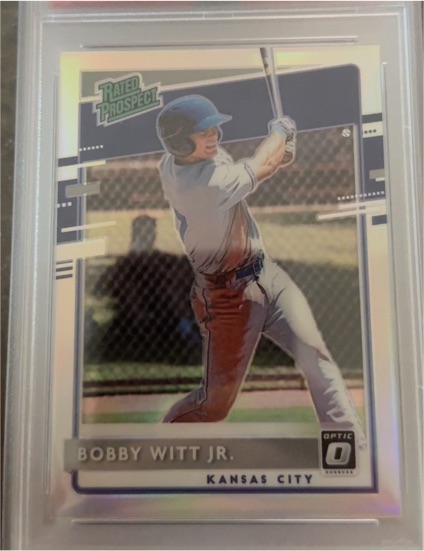 2020 Panini Donruss Optic #RP-2 Bobby Witt Jr. — front