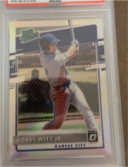 2020 Donruss Optic #RP-2 Bobby Witt Jr. Rated Prospect — front