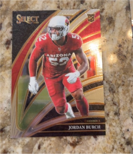 2025 Panini Select Club Level #223 Jordan Burch — front