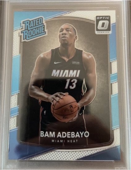 2017 Panini Donruss Optic #187 Bam Adebayo — front