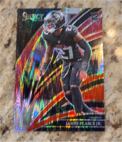 2025 Panini Select Club Level #247 James Pearce Jr. — front