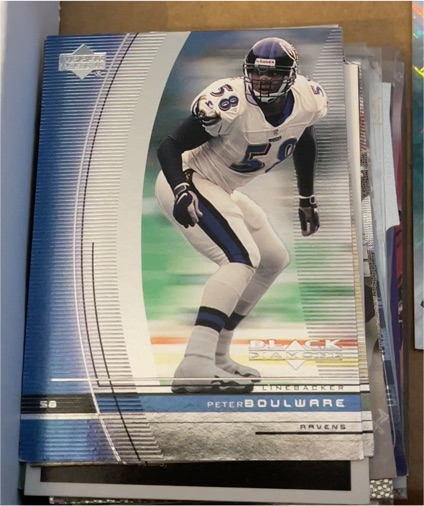 1999 Upper Deck Black Diamond #11 Peter Boulware — front