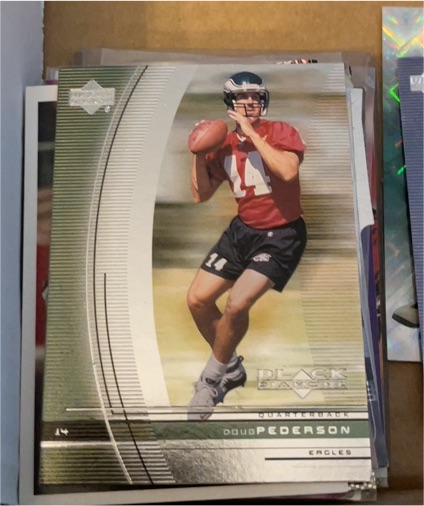 1999 Upper Deck Black Diamond #81 Doug Pederson — front